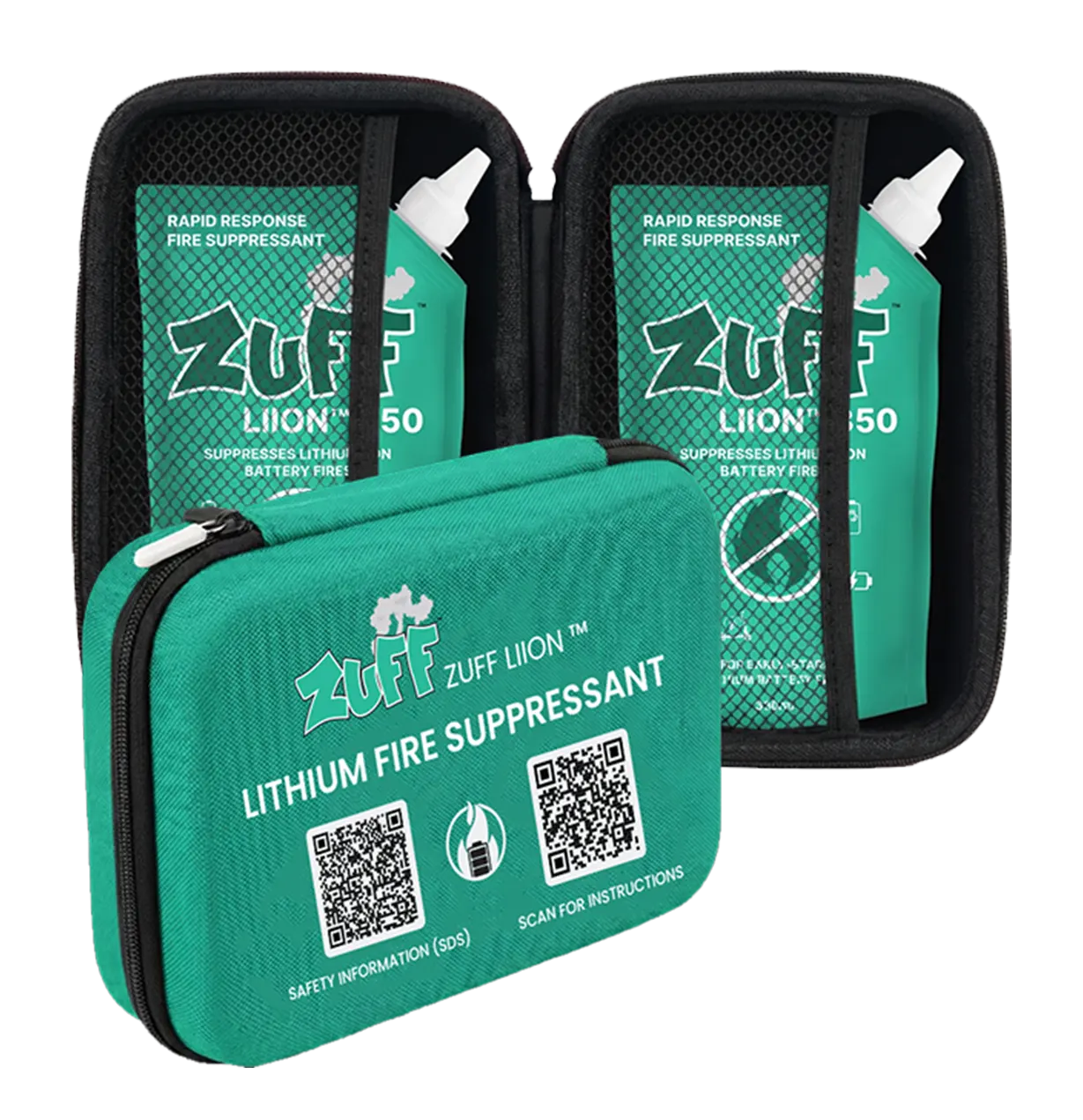 ZUFF™ LIION 2 x 350ml + Hard Case